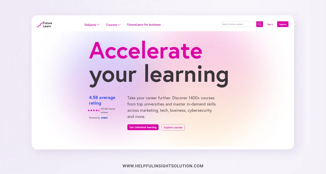 Online learning platform Future