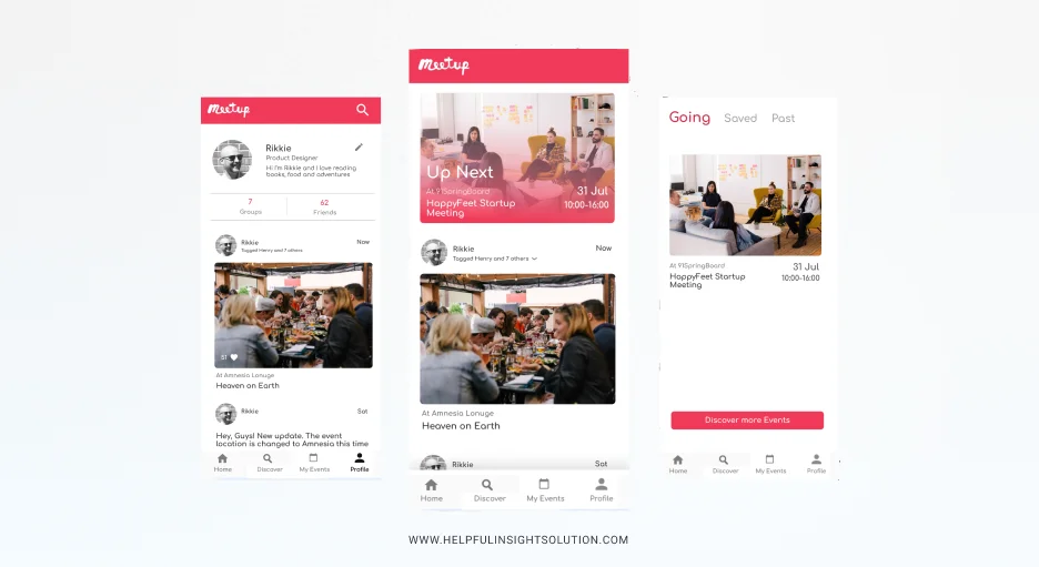 Dating App like Meetup